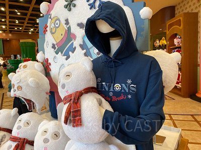 ティムの雪だるまクッション/USJクリスマスグッズ2022