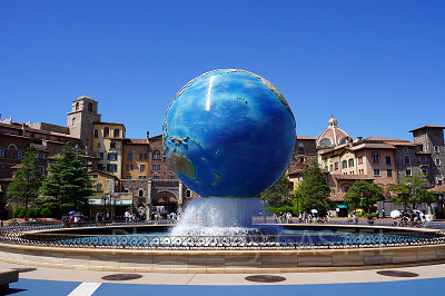 東京ディズニーシー 地球儀