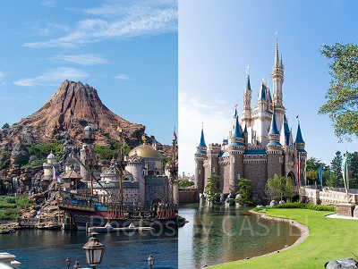 東京ディズニーランドとディズニーシー