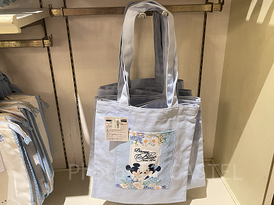 新品未使用品★ディズニーリゾート　ブルーエバーアフター　トートバッグ しあわせのブルーモチーフ！東京ディズニーリゾート「Disney