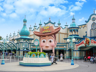 ディズニーシー１番人気と言われるトイストーリー・マニア！