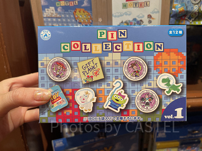 トイストーリー　ピンバッジセット