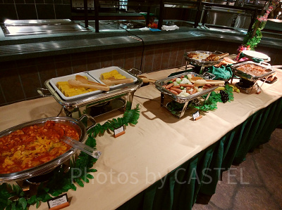 「ユニバーサル・ジャングル・ドリーム・パーティ」のビュッフェ／USJ