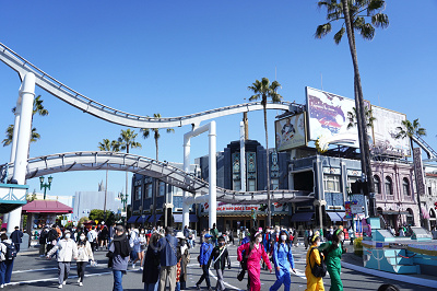 ユニバ4月混雑レポ：アトラクション