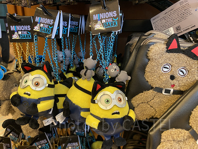 ユニバハロウィン2022グッズ：ぬいぐるみキーチェーン