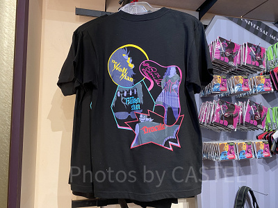 ユニバハロウィン2022グッズ：Tシャツ（裏）