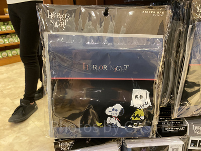 ユニバハロウィン2022グッズ:ジッパーバッグ