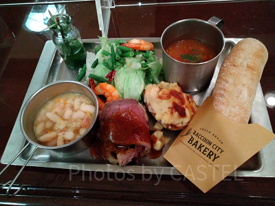 ユニバハロウィン&秋フード2022:【バイオハザード】プレートフード