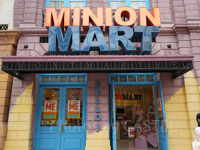 ユニバーサルスタジオシンガポール(USS)：ミニオンマート