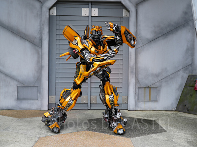 ユニバーサルスタジオシンガポール(USS)：『トランスフォーマー』グリーティング