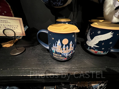 USJハリーポッター2024-2025冬グッズ:ステンレスマグカップ