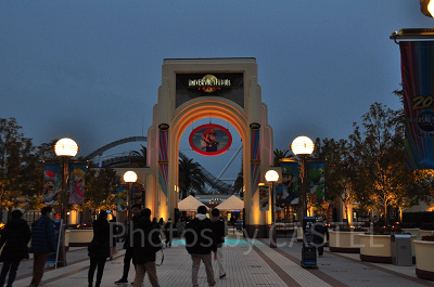 早朝のUSJ