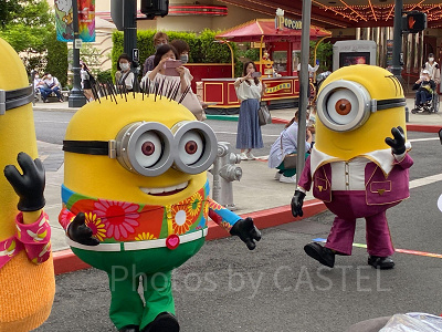 USJのミニオングリーティング