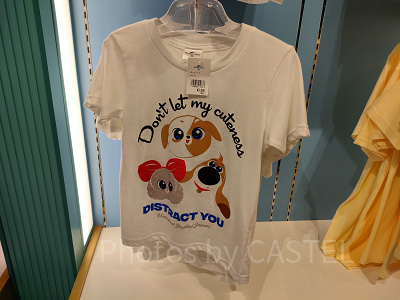 USJペット2グッズ:キッズTシャツ/ホワイト