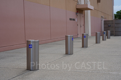 USJの喫煙所：ターミネーターとステージ26の間