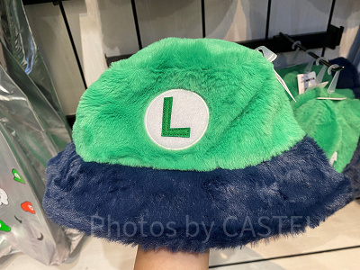 USJ冬グッズ/ルイージのバケットハット