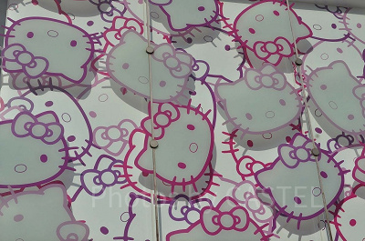 USJワンダーランドのキティのリボンスタイル外観