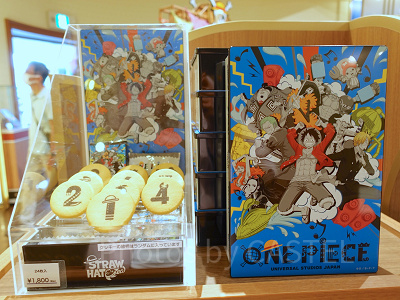 USJ×ワンピースコラボグッズ：プリントクッキー缶