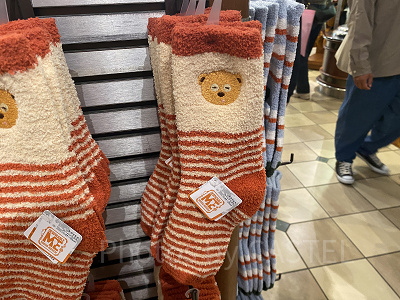 USJ2024冬グッズ/ティムのルームソックス