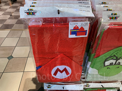 USJ2025/マリオのフード付きタオル