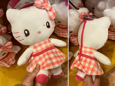 USJ/ハローキティのプラッシュペンケース