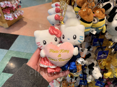 USJ/キティとダニエルのストラップ