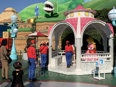 USJ/ピーチ姫グリーティング