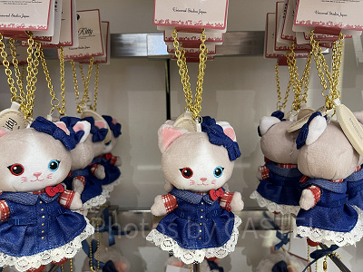 USJ/リアル猫マスコットキーチェーン