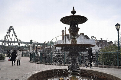 USJの「ローズ・オブ・フェイム」はセントラルパーク内にある/USJ