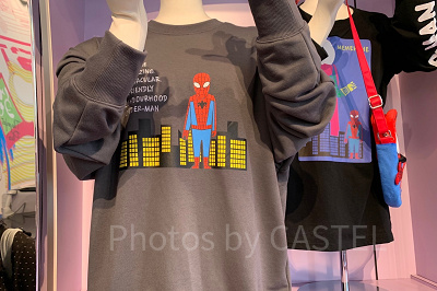 スパイダーマンのトレーナー