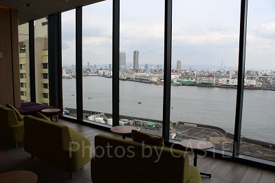 スパ休憩所からの眺め