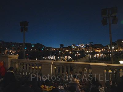 ポンテべッキオのアメリカンウォーターフロント側からの景色