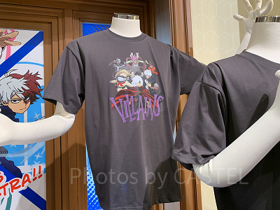 ヴィランズTシャツ（USJ×ヒロアカグッズ）