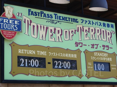 待ち時間ランキング