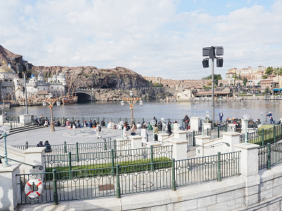 ディズニー・クリスマス・グリーティングの待機の様子(10:50ごろ)