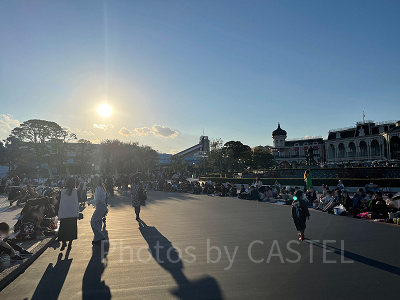 ザ・ヴィランズ・ロッキン・ハロウィーン待ちの様子 2022年10月1日(土)16時30分ごろ