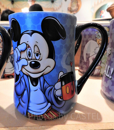 寝起きのミッキー