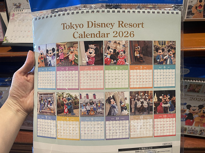 壁掛けカレンダー（東京ディズニーリゾート）