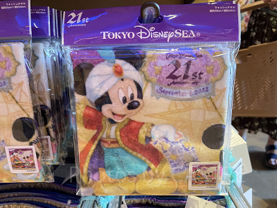 9/4発売】ディズニーシー21周年グッズまとめ！販売場所、種類、値段を紹介！