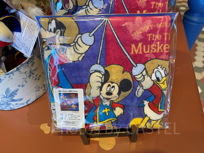 ウォッシュタオル(三銃士グッズ)