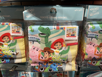 ウォッシュタオル(トイ・ストーリー×東京ディズニーリゾートグッズ)