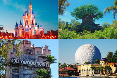 WDW4つのテーマパーク