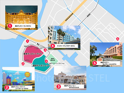 トイストーリーホテルの場所はどこ?