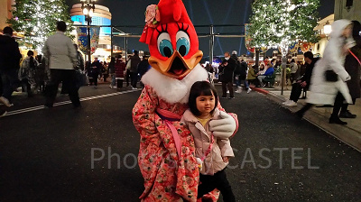 着物姿のウィニー・ウッドペッカー（2019年お正月)