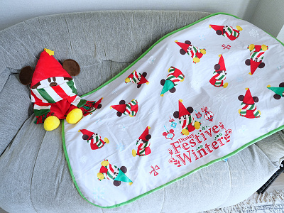 冬ディズニーの持ち物⑤:ブランケット