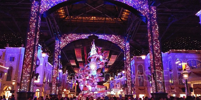 夜のワールドバザール