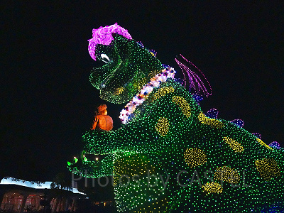 エリオットの首にリース