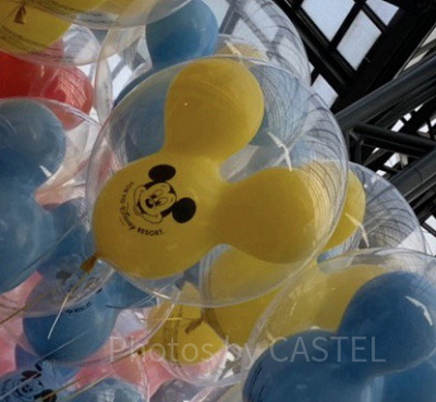 ディズニー風船】ミッキーシェイプのカラフルバルーンが登場