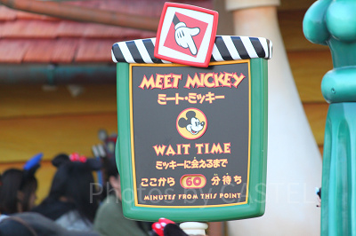 ミッキーに確実に会える！
