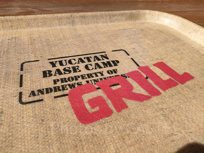 ユカタン・ベースキャンプ・グリル:トレー